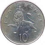 10p coin reverse type 3