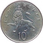 10p coin reverse type 3