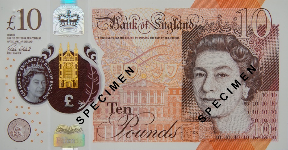 The Ten Pound Note | Check Your Change