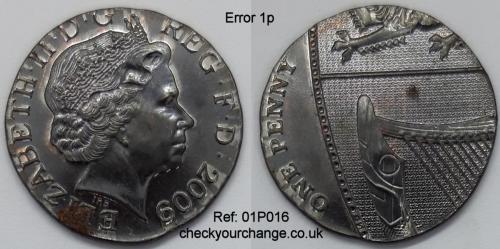 1p Error, Ref: 01P016