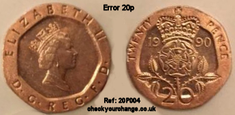 20p Error, Ref: 20P004