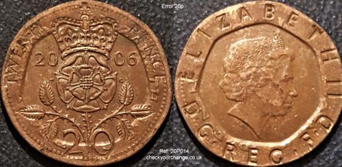 20p Error, Ref: 20P014