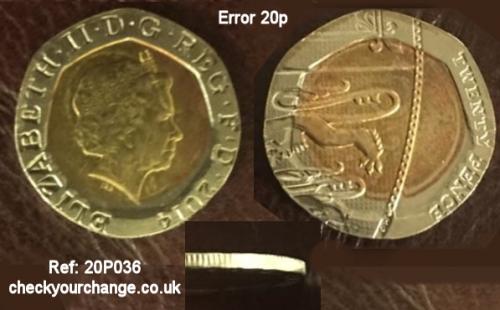 20p Error, Ref: 20P036