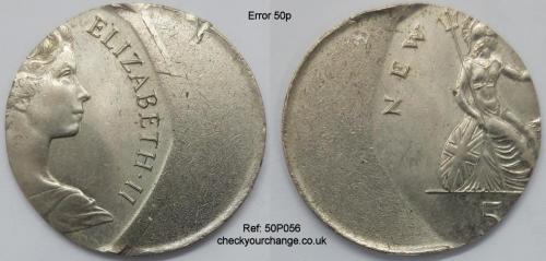 50p Error, Ref: 50P056