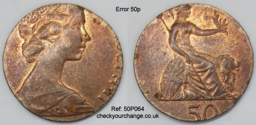 50p Error, Ref: 50P064