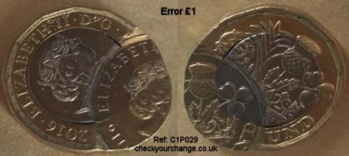 £1 Error, Ref: C1P029