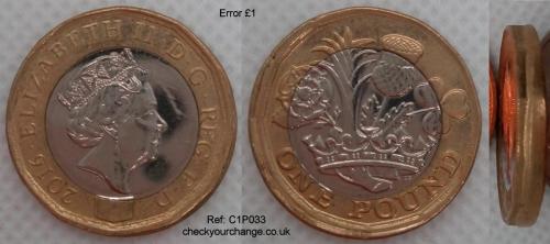 £1 Error, Ref: C1P033