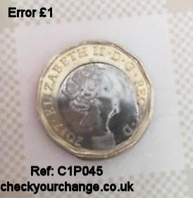 £1 Error, Ref: C1P045