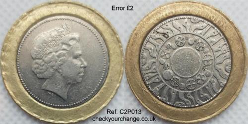 £2 Error, Ref: C2P013