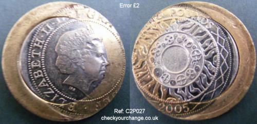 £2 Error, Ref: C2P027