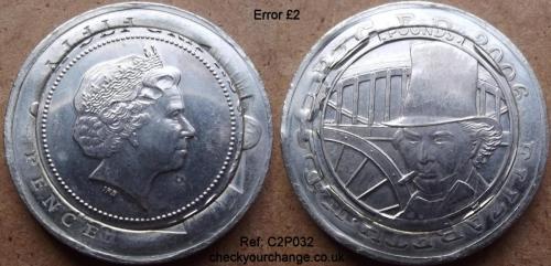 £2 Error, Ref: C2P032