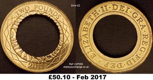 £2 Error, Ref: C2P050