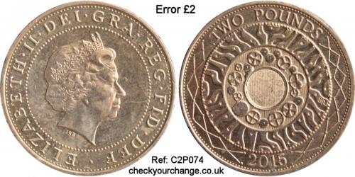 £2 Error, Ref: C2P074