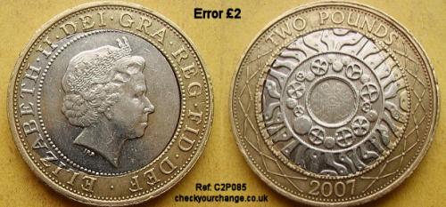 £2 Error, Ref: C2P085