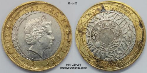 £2 Error, Ref: C2P091