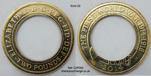 £2 Error, Ref: C2P092